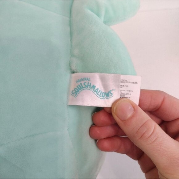 Squishmallow 14" Barnes Sea Turtle Mint Green Plush Stuffed Animal - Picture 4 of 6